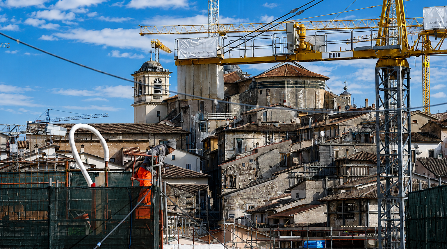 Badge digitale di cantiere: obbligo dal 13 maggio 2026 nella ricostruzione post-sisma